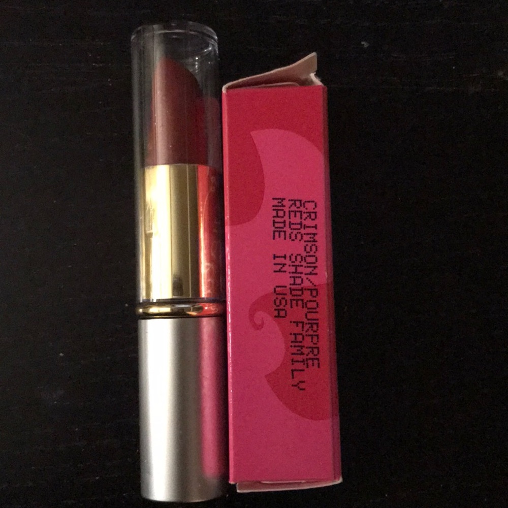 Crimson cream lipstick by Mary Kay